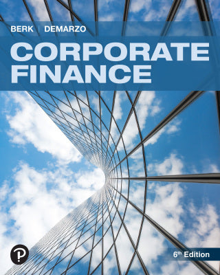 Corporate Finance 6th Edition- E-TEXT